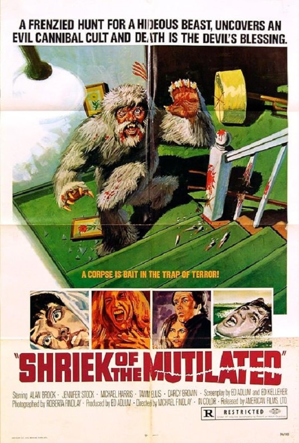 Shriek of the Mutilated Poster