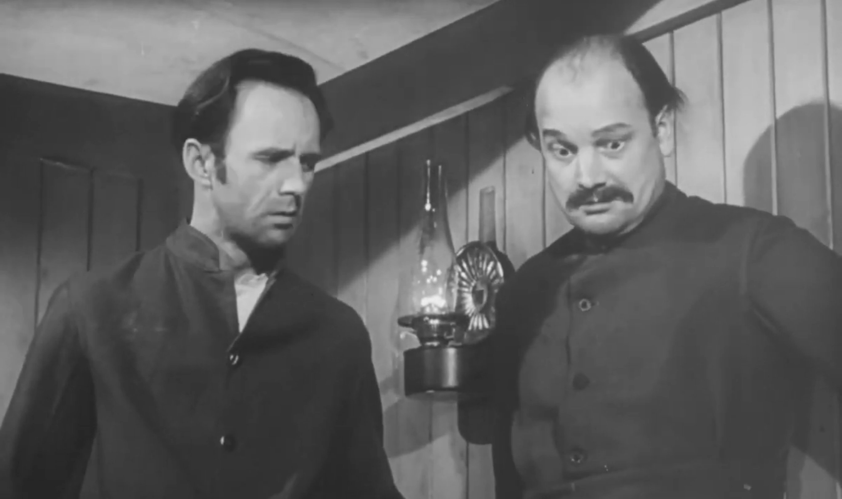 Two of the side characters looking concerned