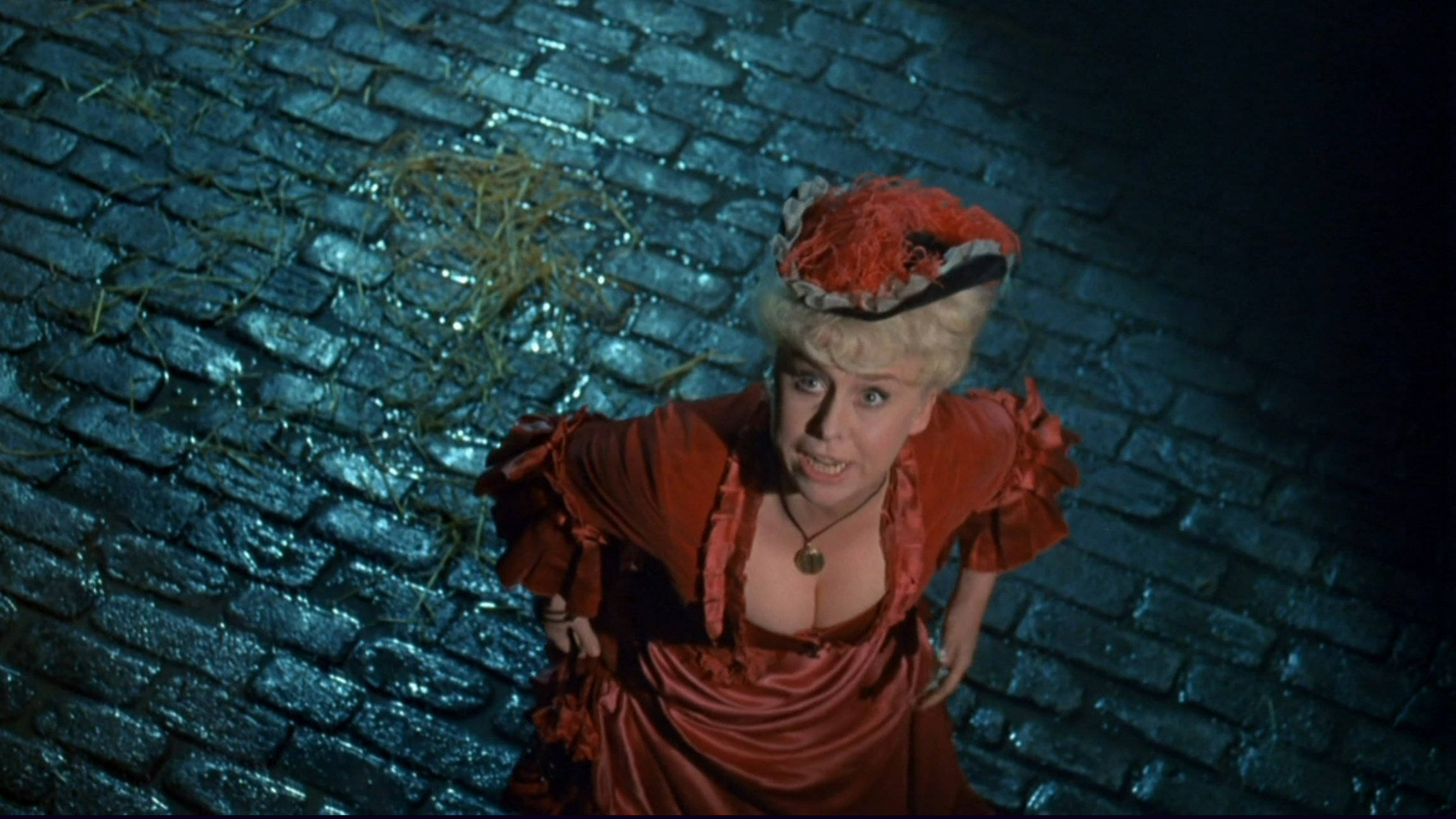 One of the victims in the street