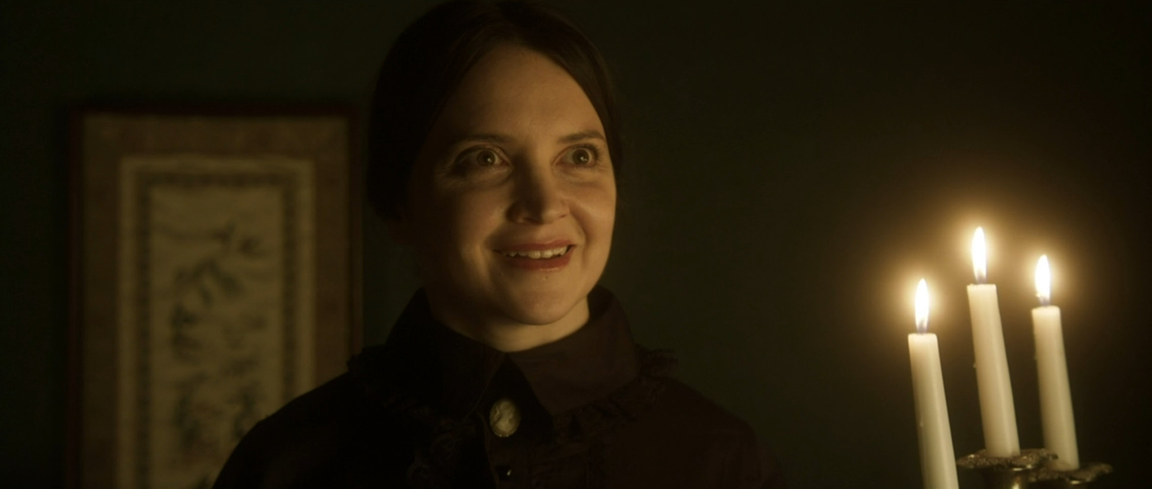 Perhaps the only person to smile in the whole movie