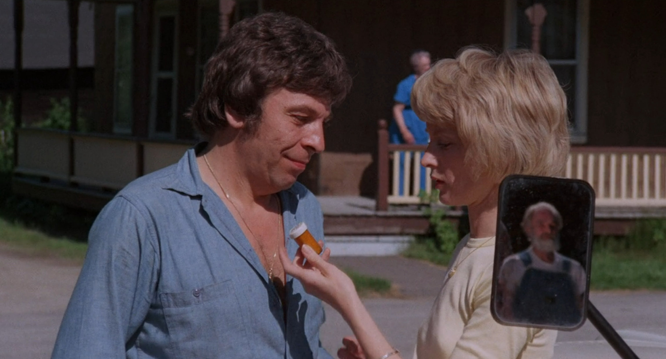 Sal and his gal being watched