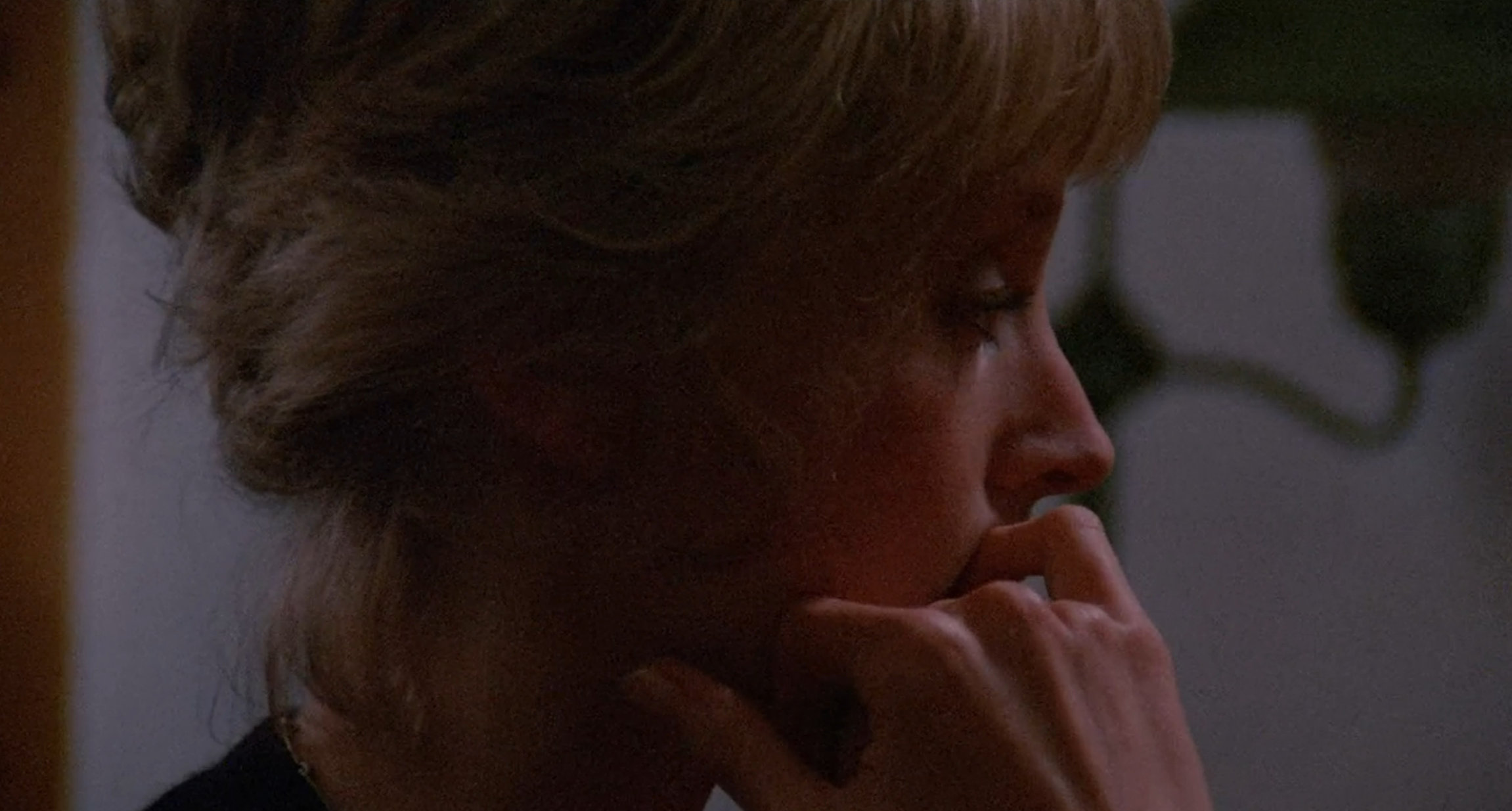 People fretting, which constitutes about 90% of the movie