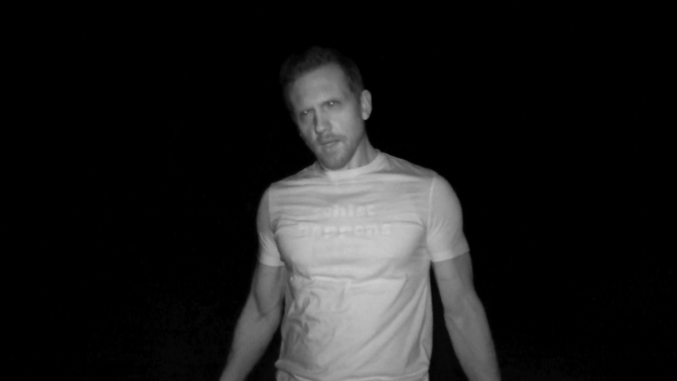 One of the characters looking rather pale