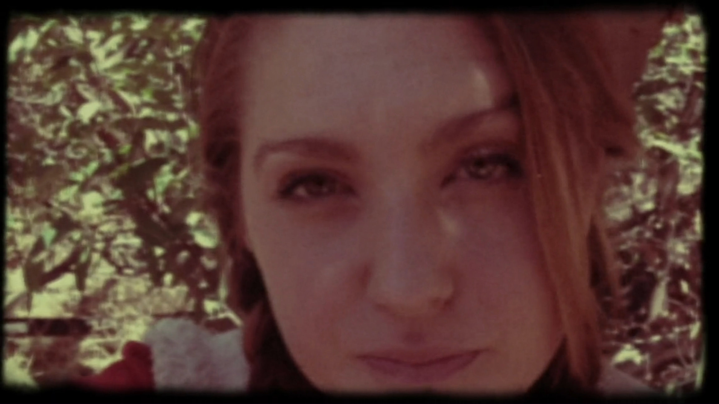 Character talking into the camera