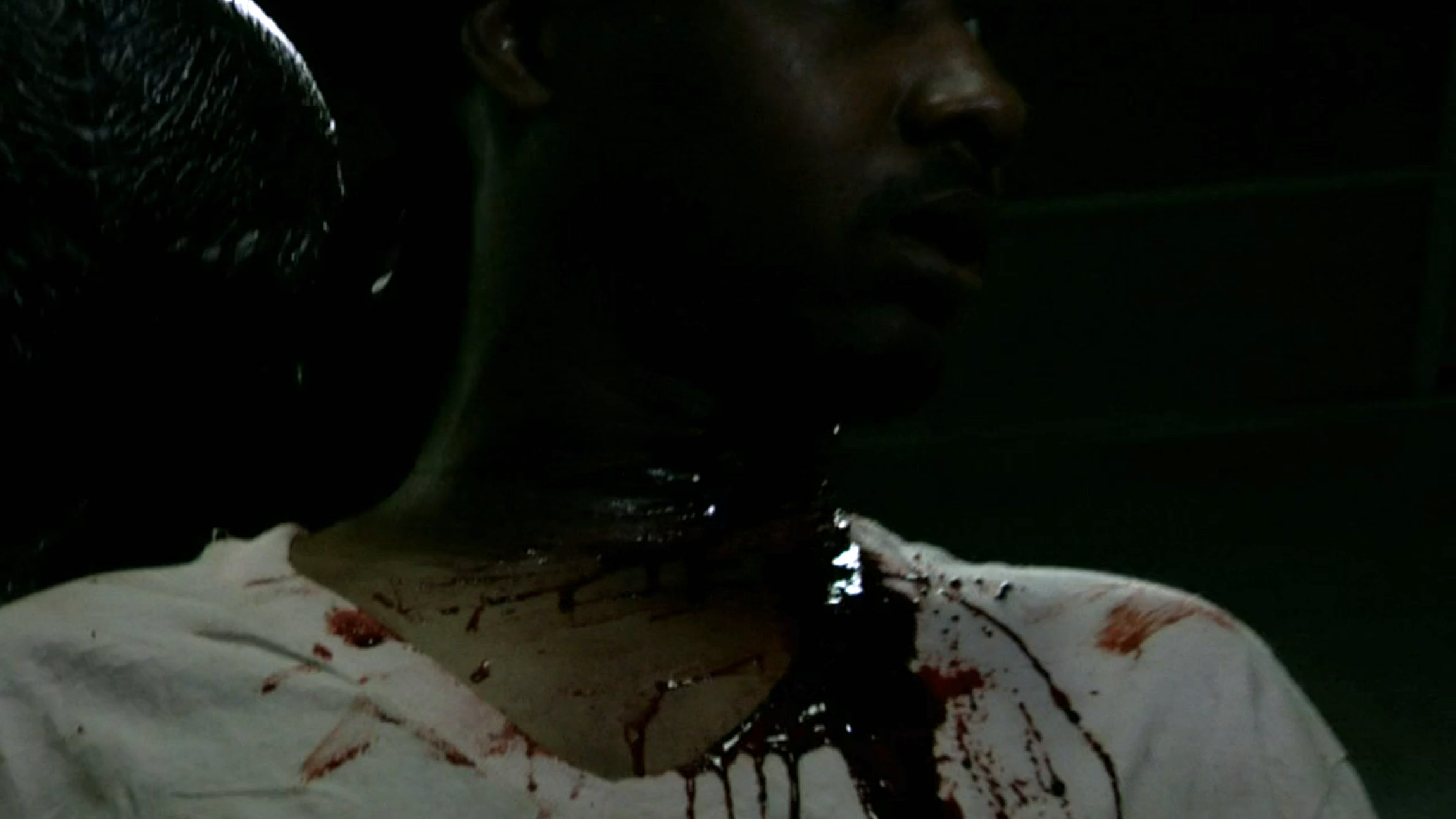 Gurgle gurgle blood blood