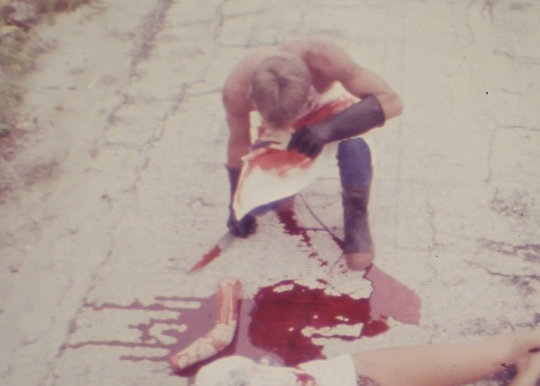 The Killer having a snack