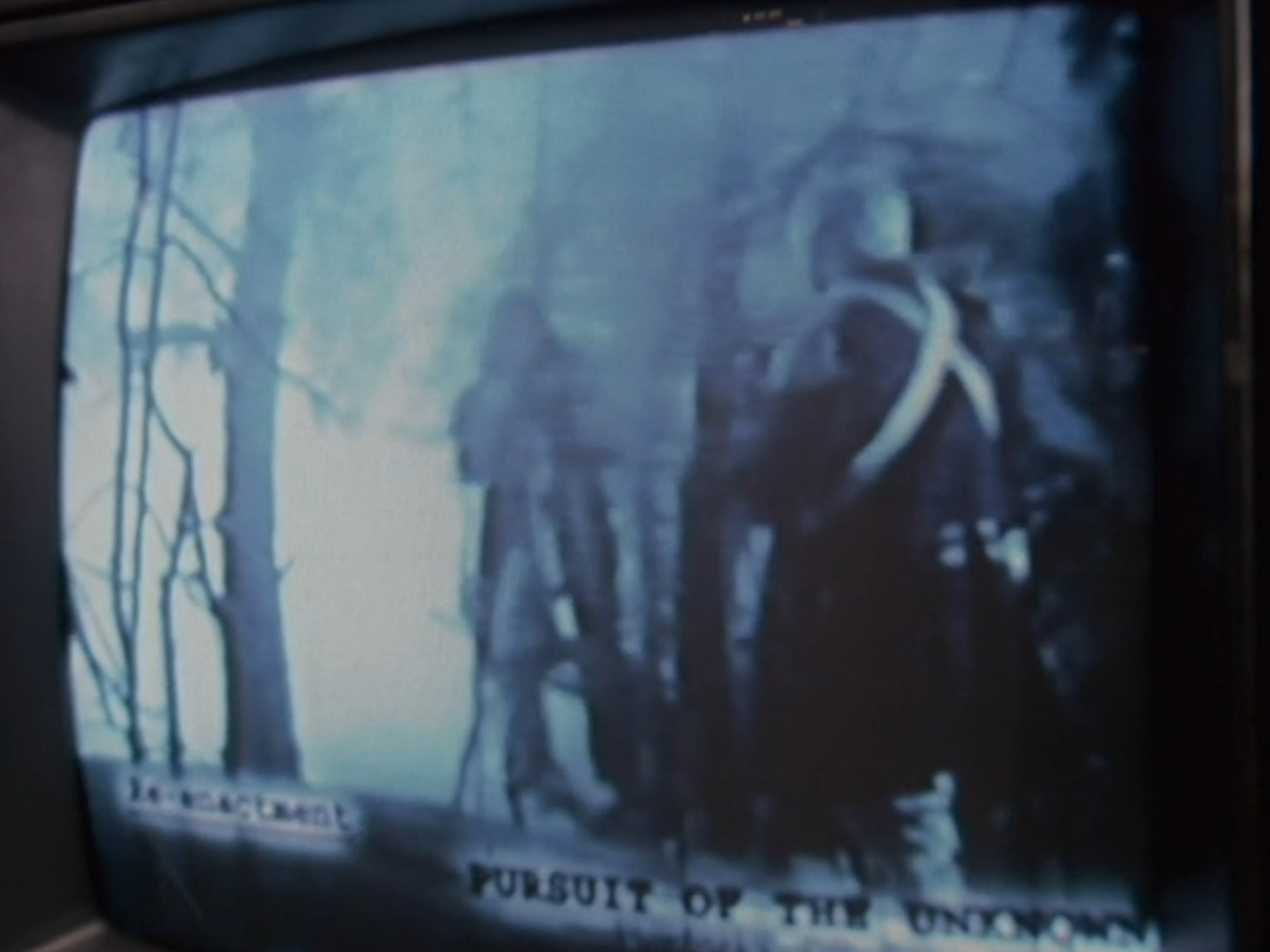 A TV reenactment of the Jersey Devil story