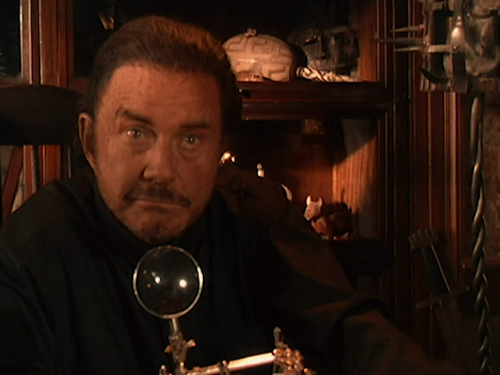 Creepy dude lookin' creepy