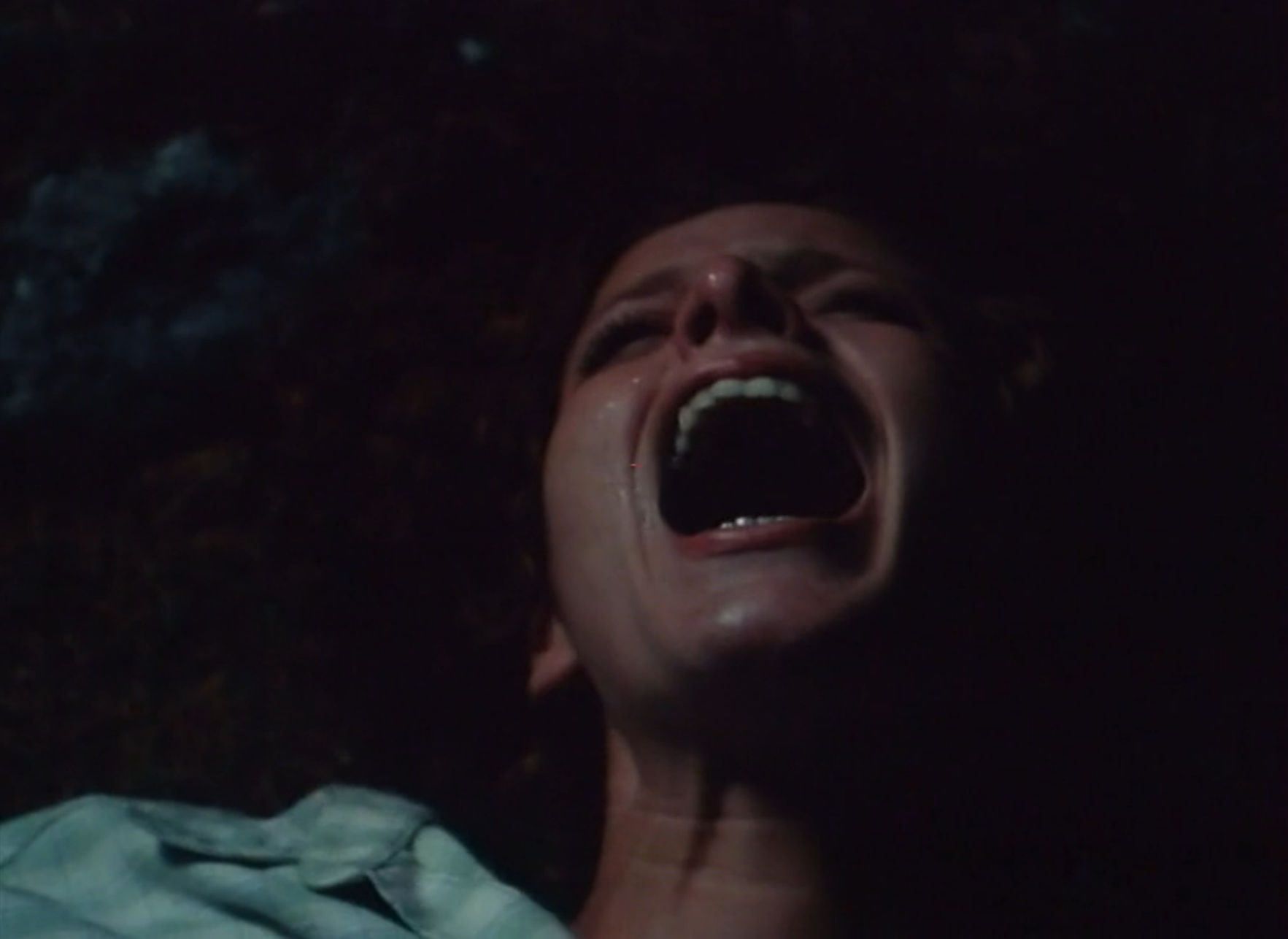 A poor victim getting stabbed