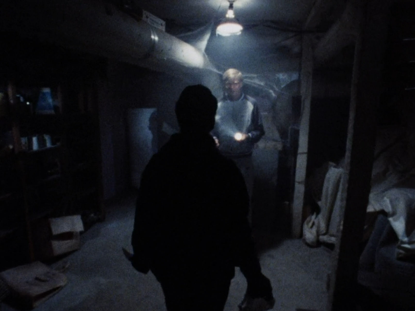 One of the victims about to bite the big one