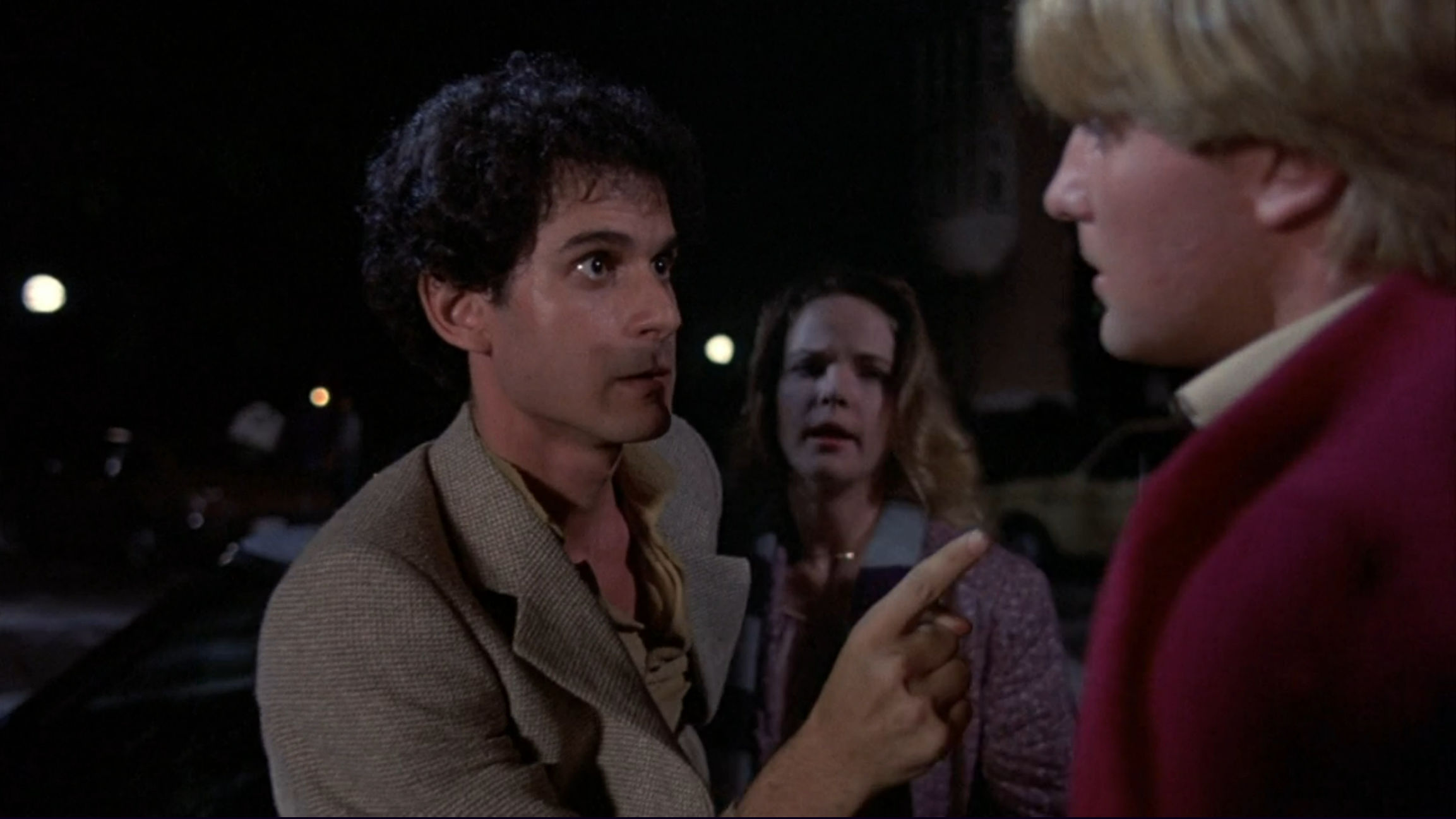 Characters confronting other characters