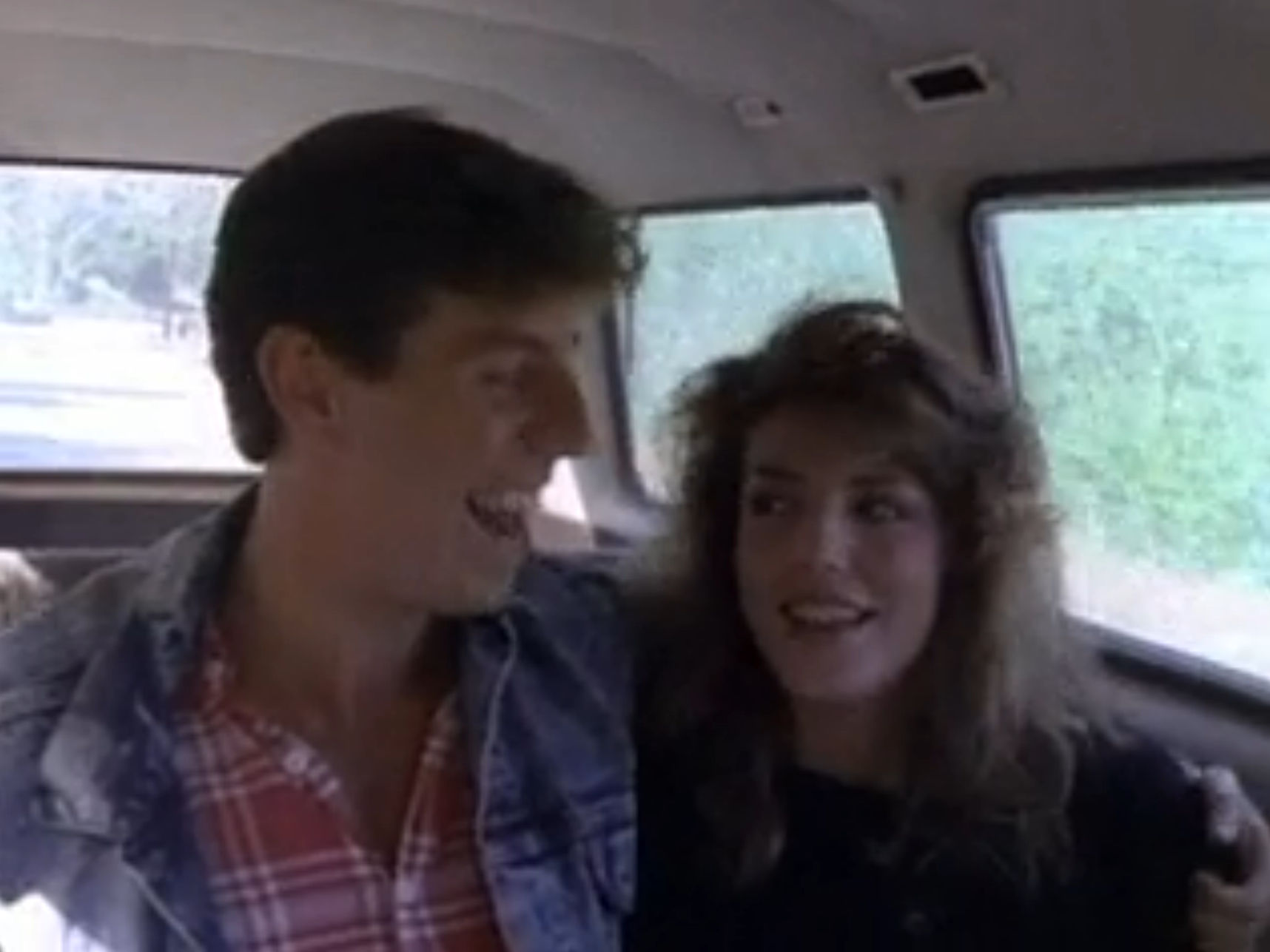 Two of the victims thinking they're about to have a good time