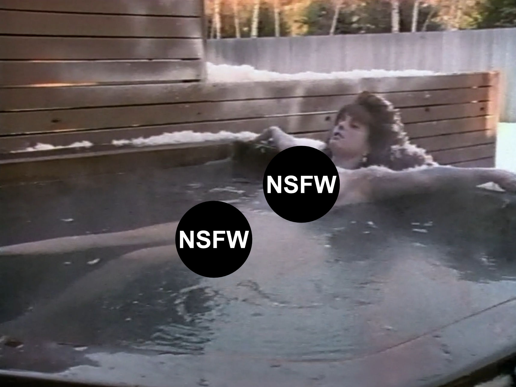 Miss Loring sans a stitch of clothing