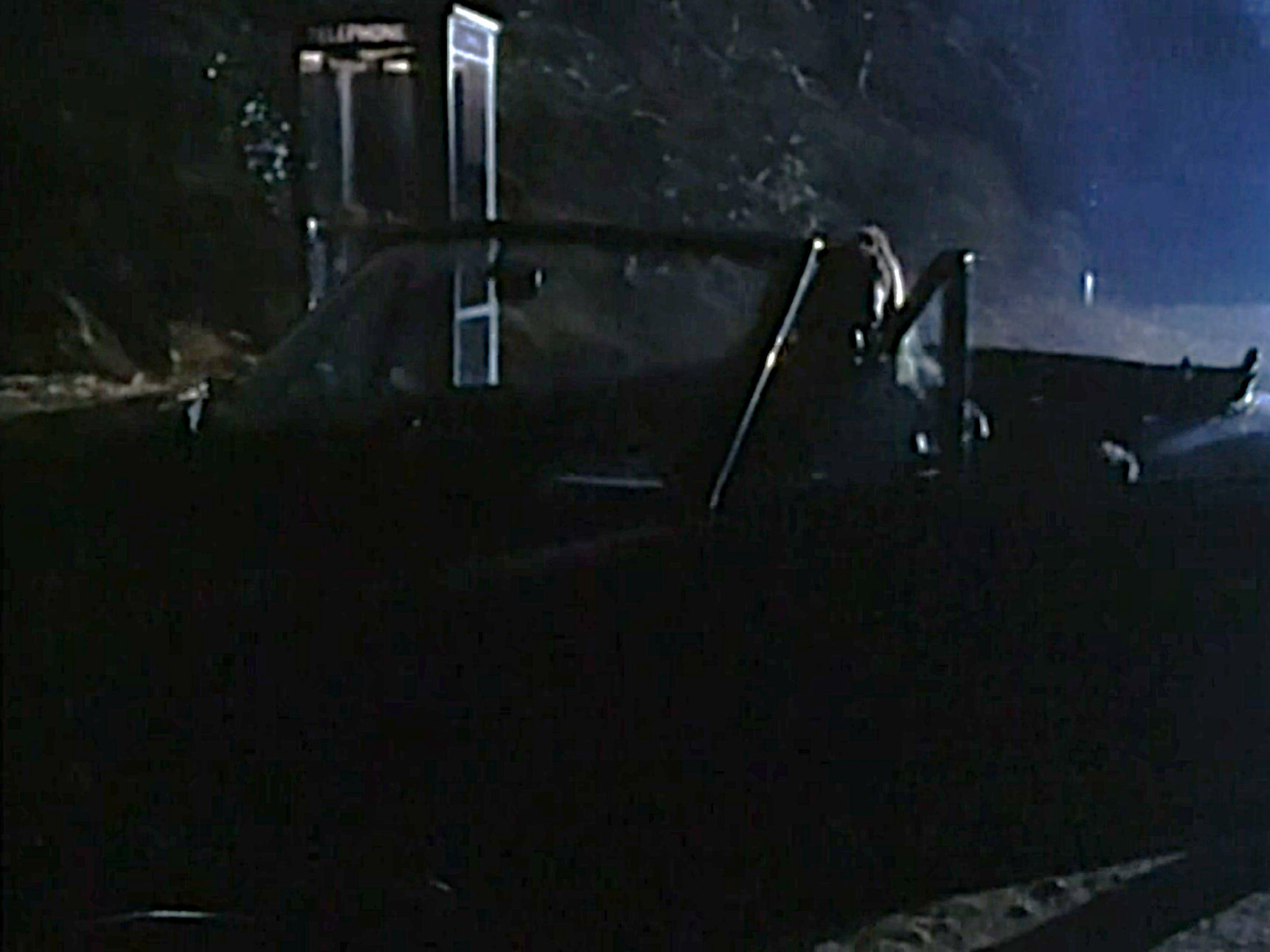 The random telephone booth in the middle of nowhere