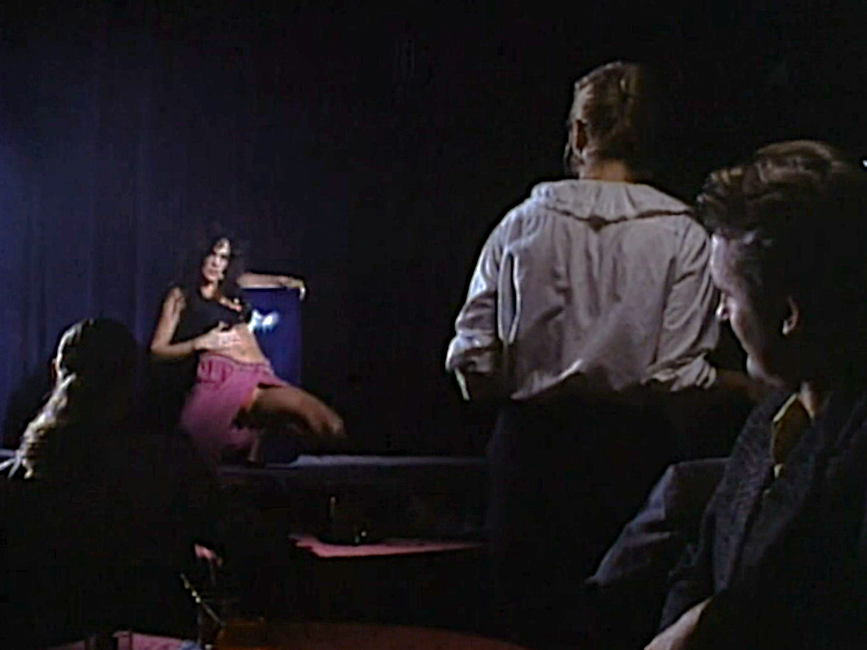 Belladonna performing for the audience