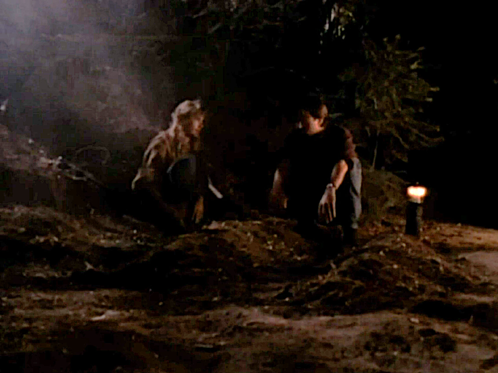 Will and his girl grow closer by burring bodies