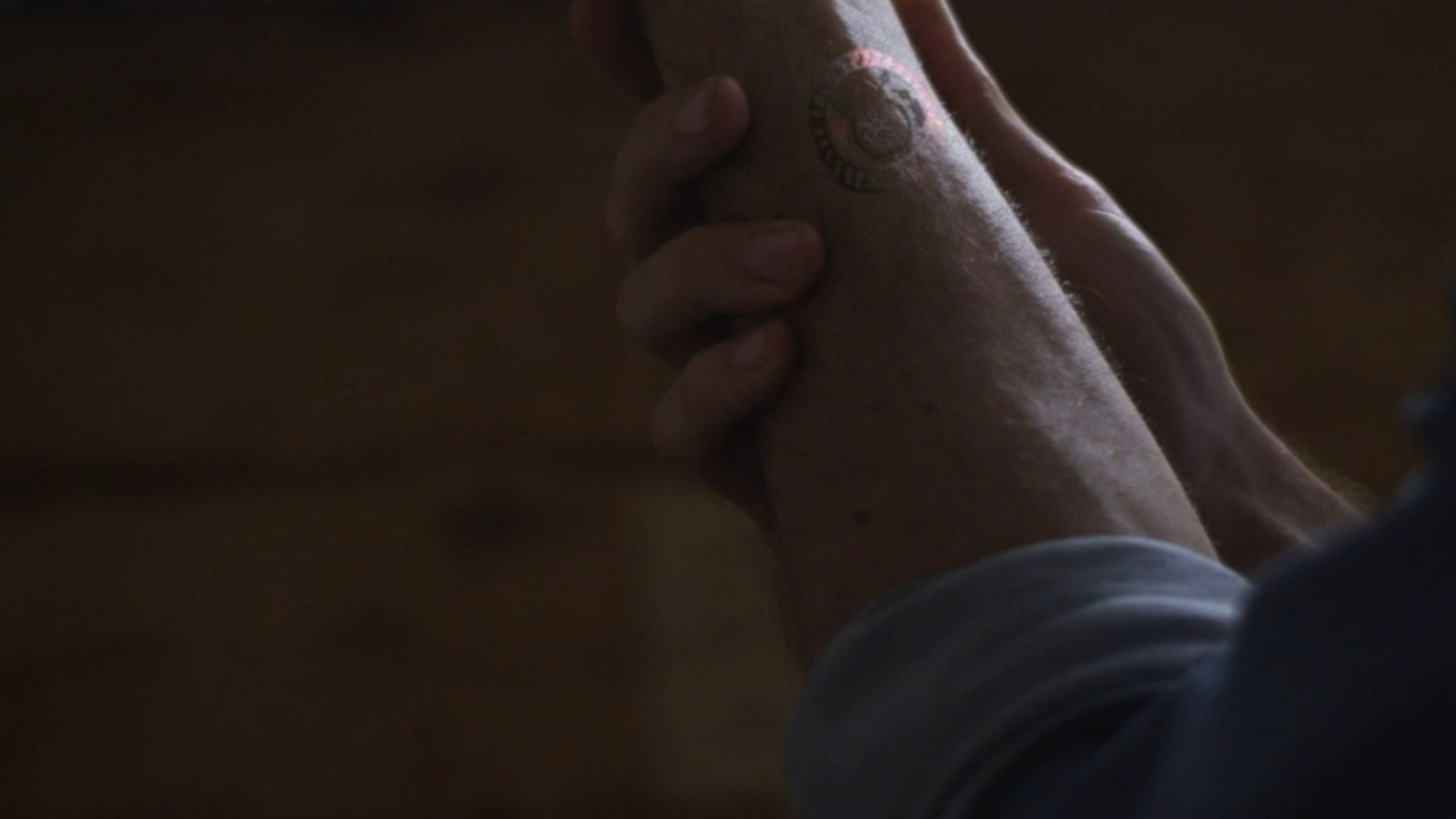 Nick getting branded