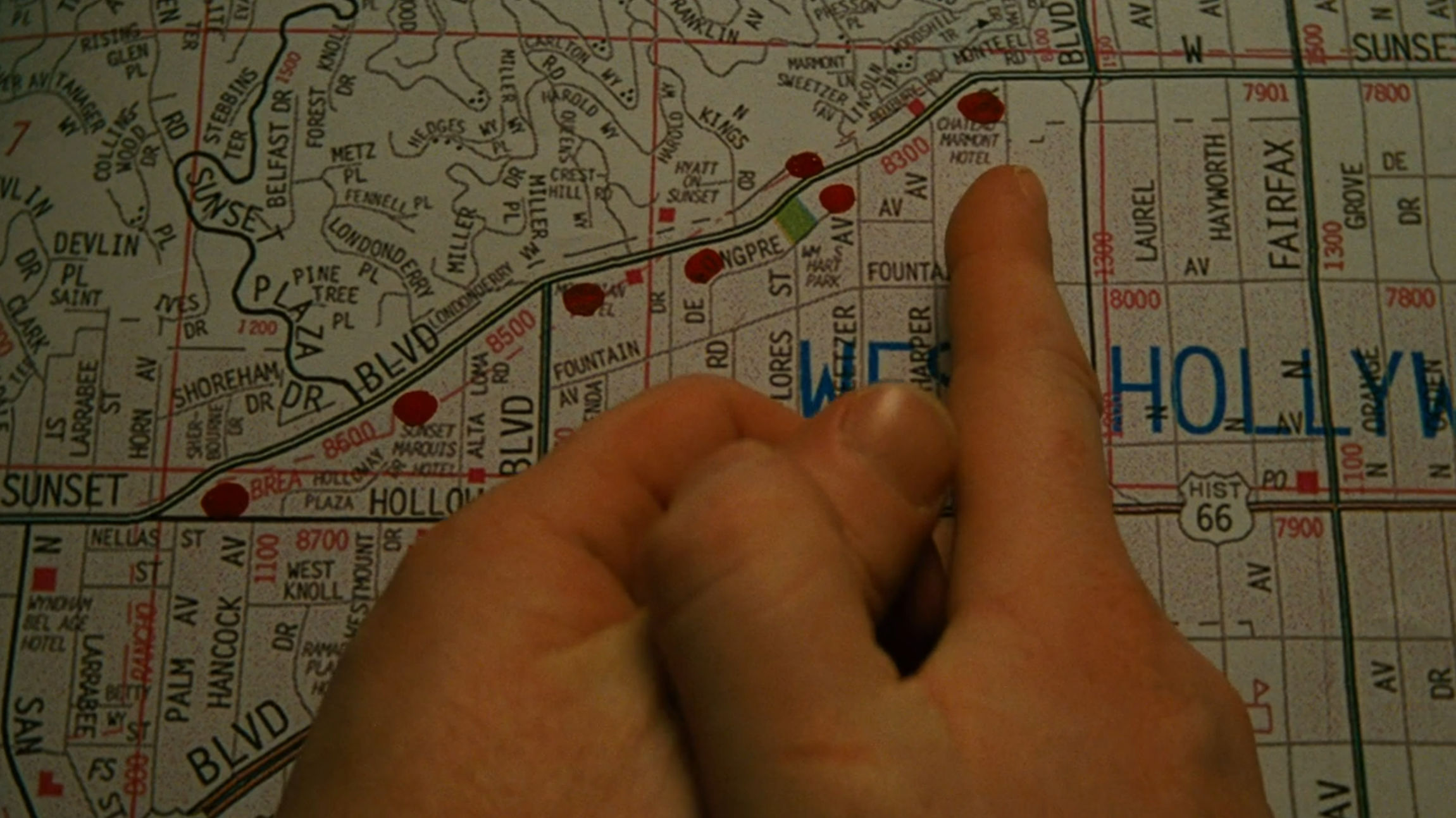 A map of victim sites?