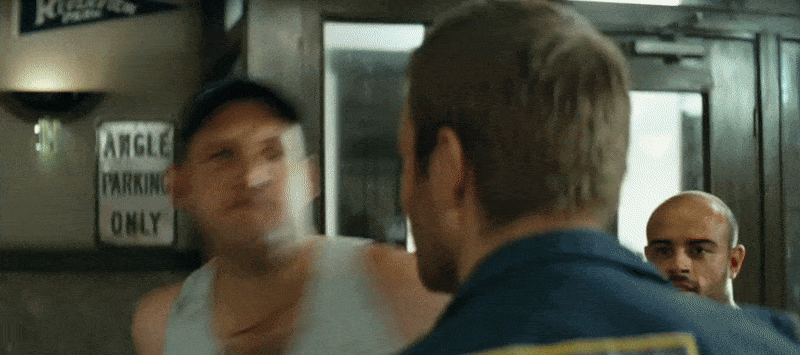 Our hero getting taken out by a random citizen