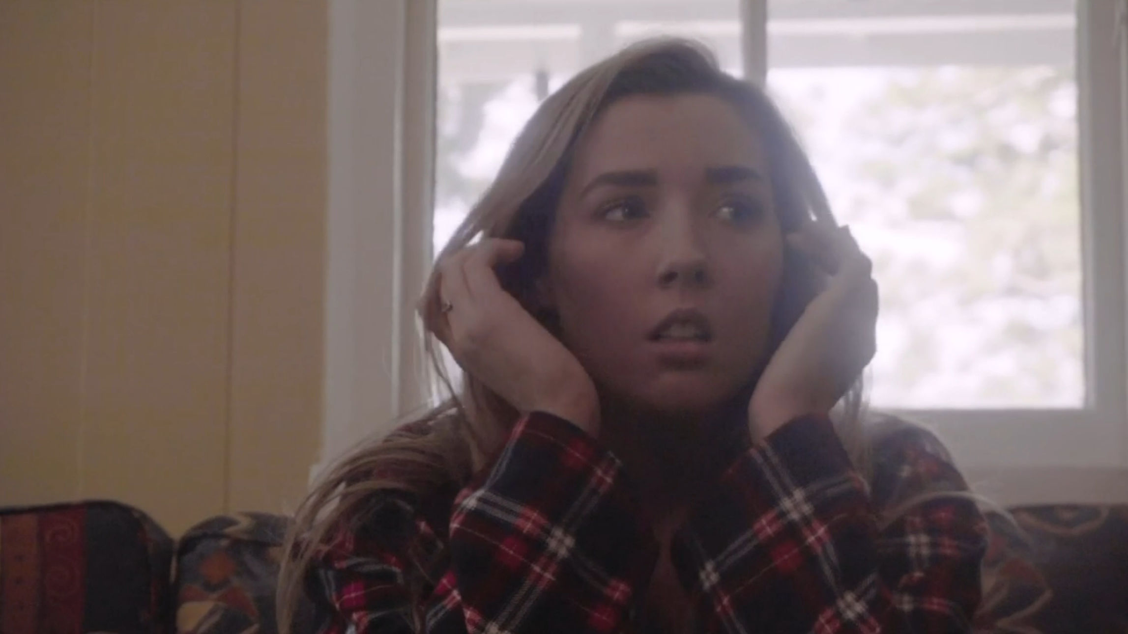 Jess looking concerned