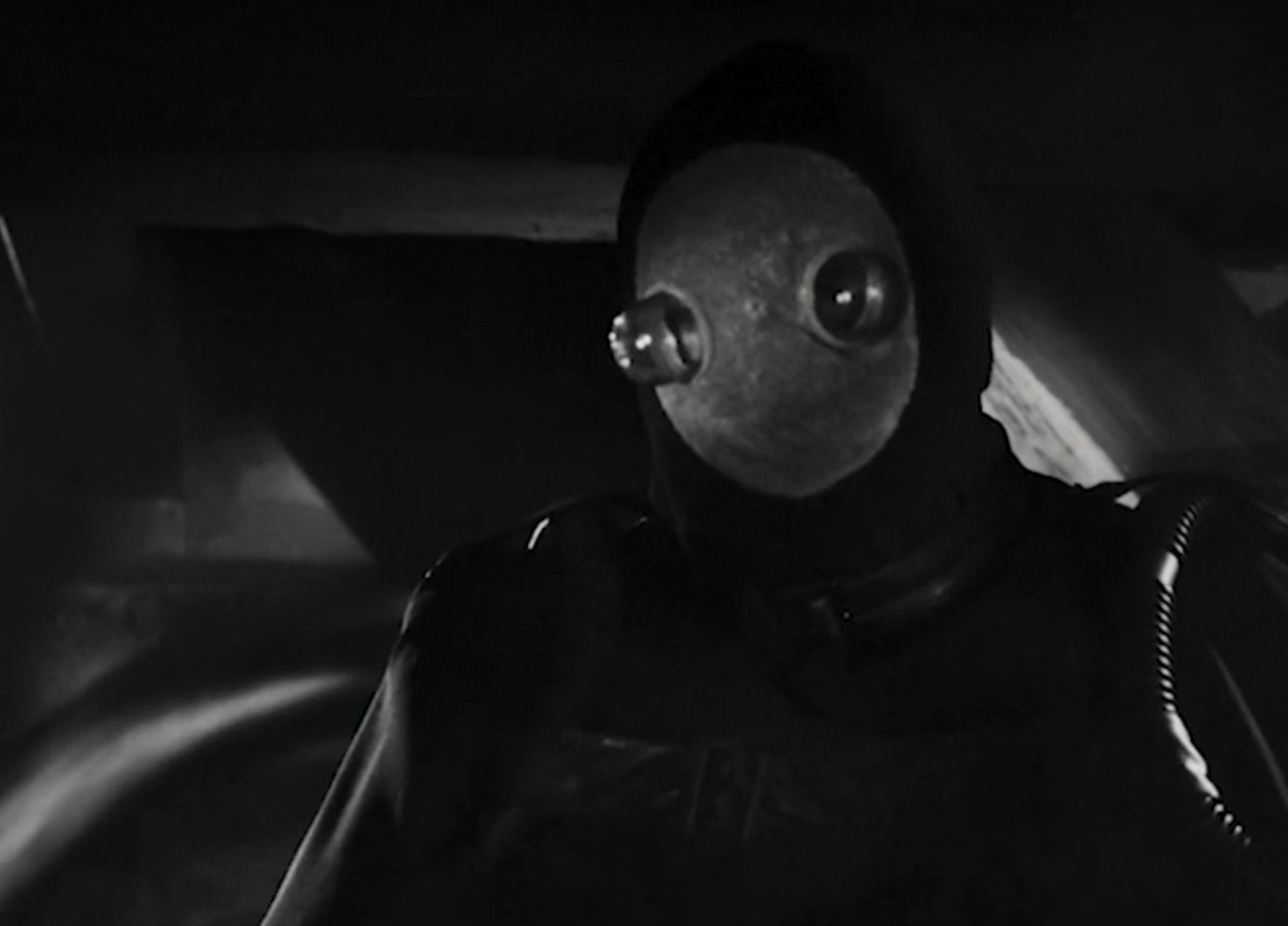 The Frogman looking not quite like a frog