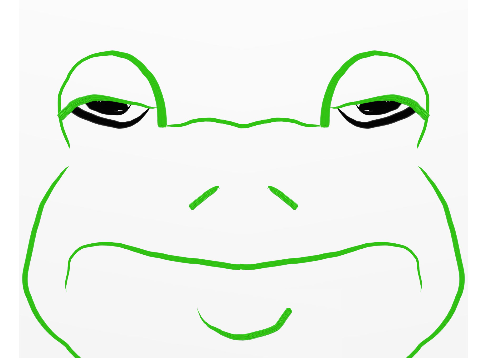 Frog Drawing