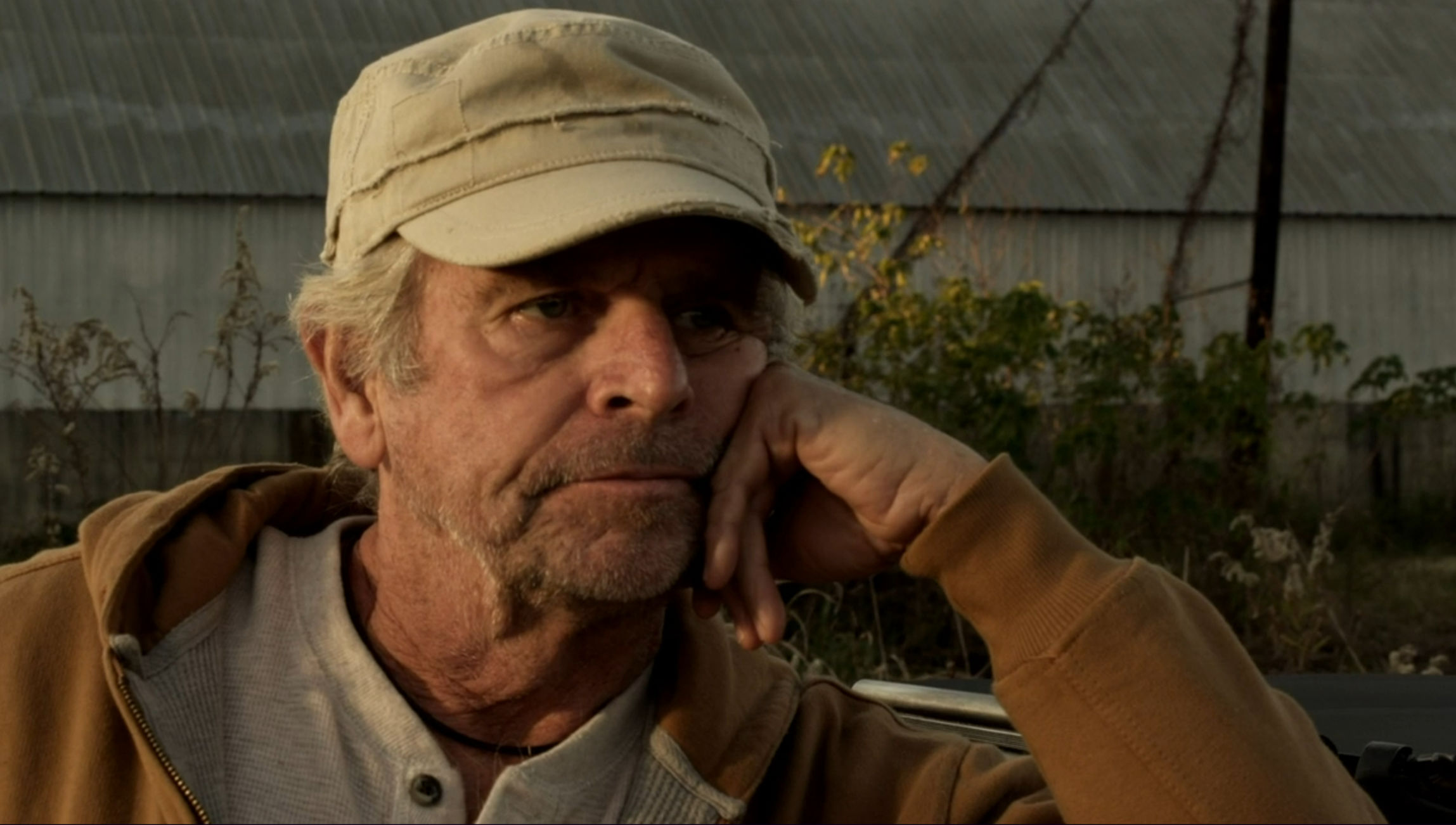 Devane looking kinda bored