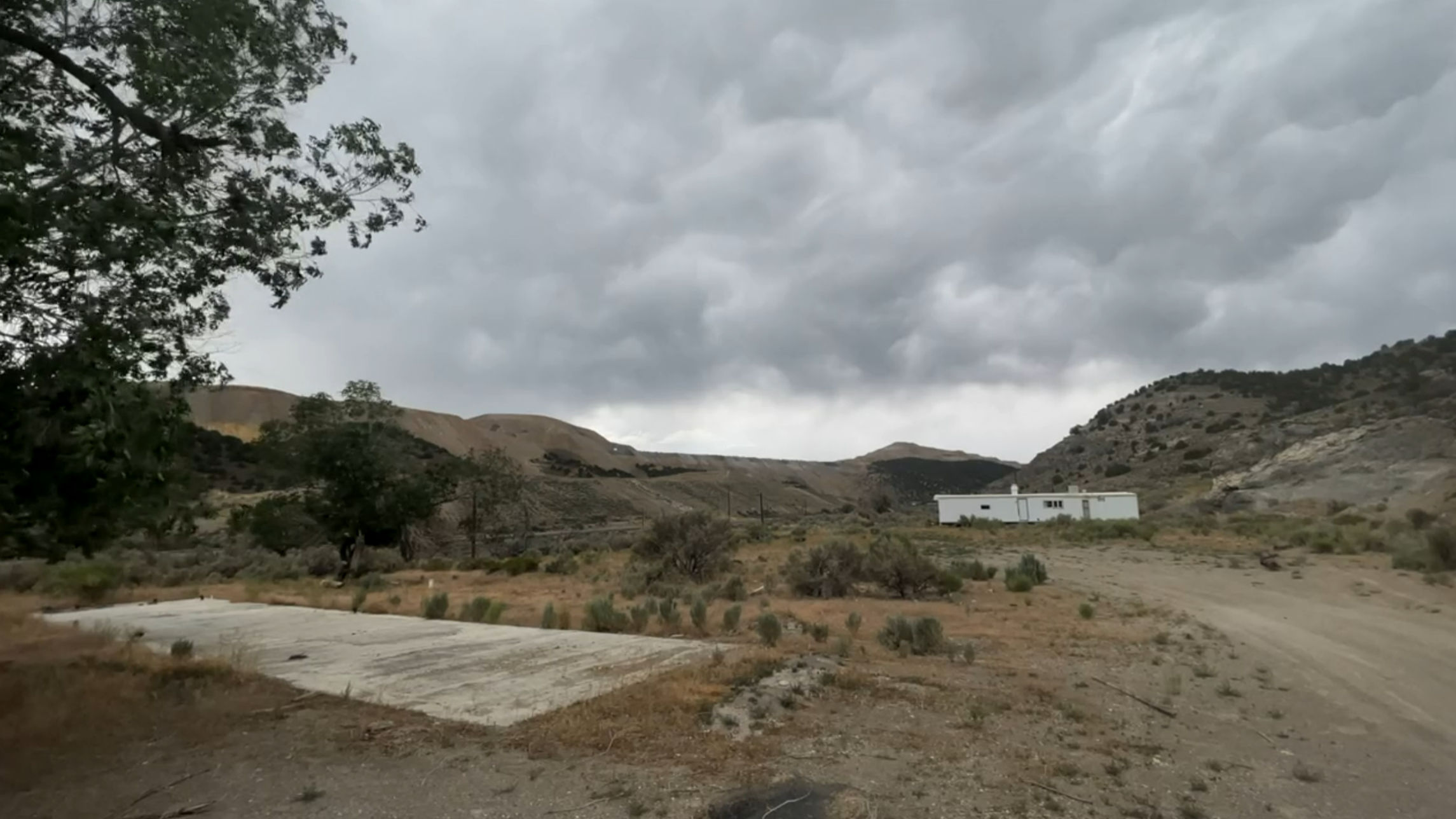 The plot where Minerva's trailer used to be