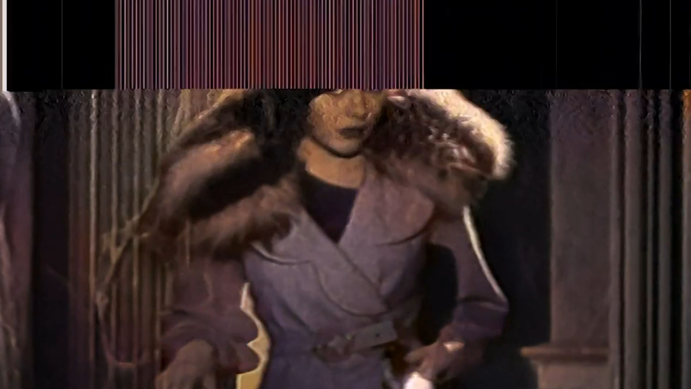 Poor Marie has lost half her dead due to VHS fuzziness