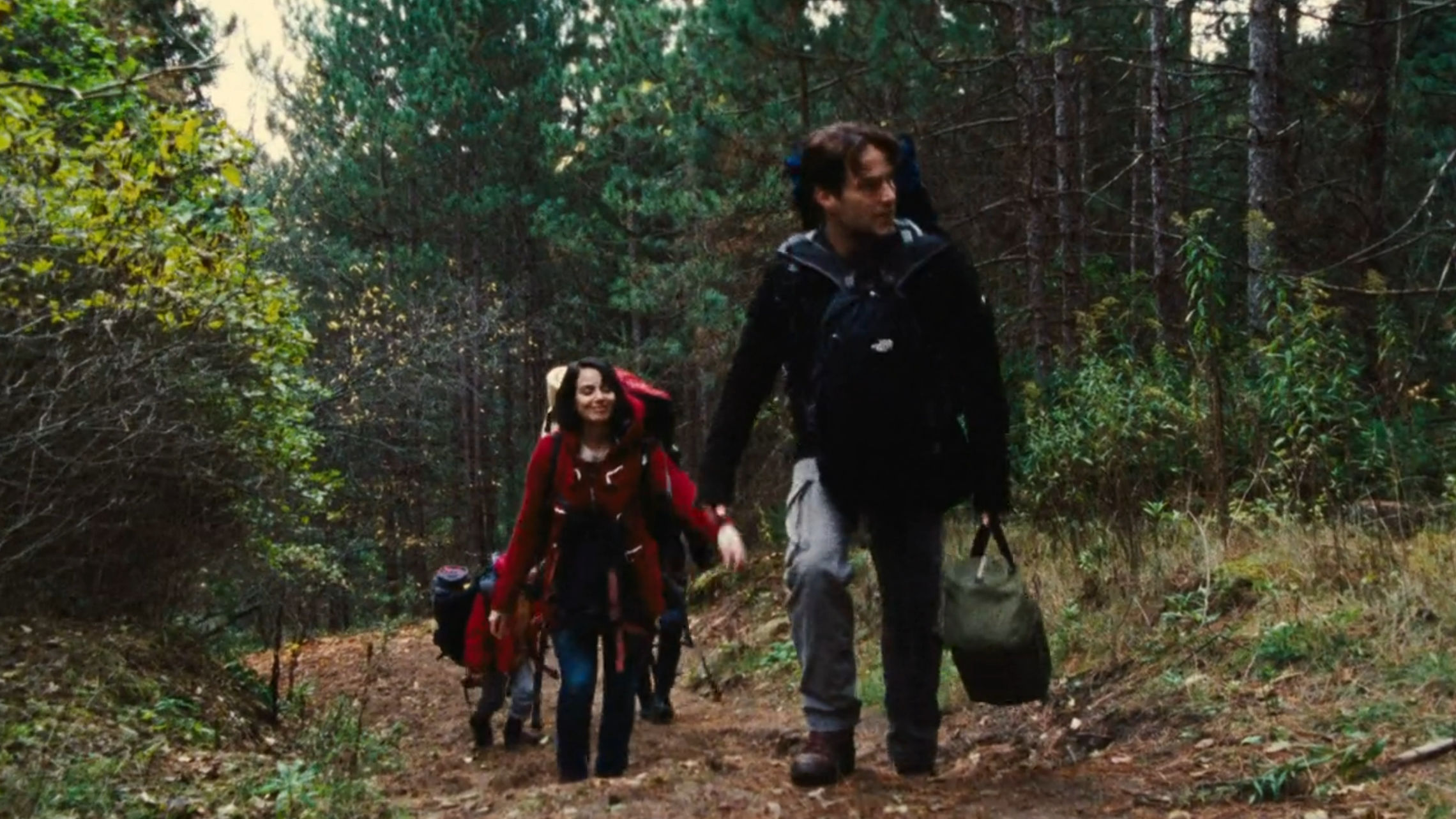 Everyone going on their happy hike to doom