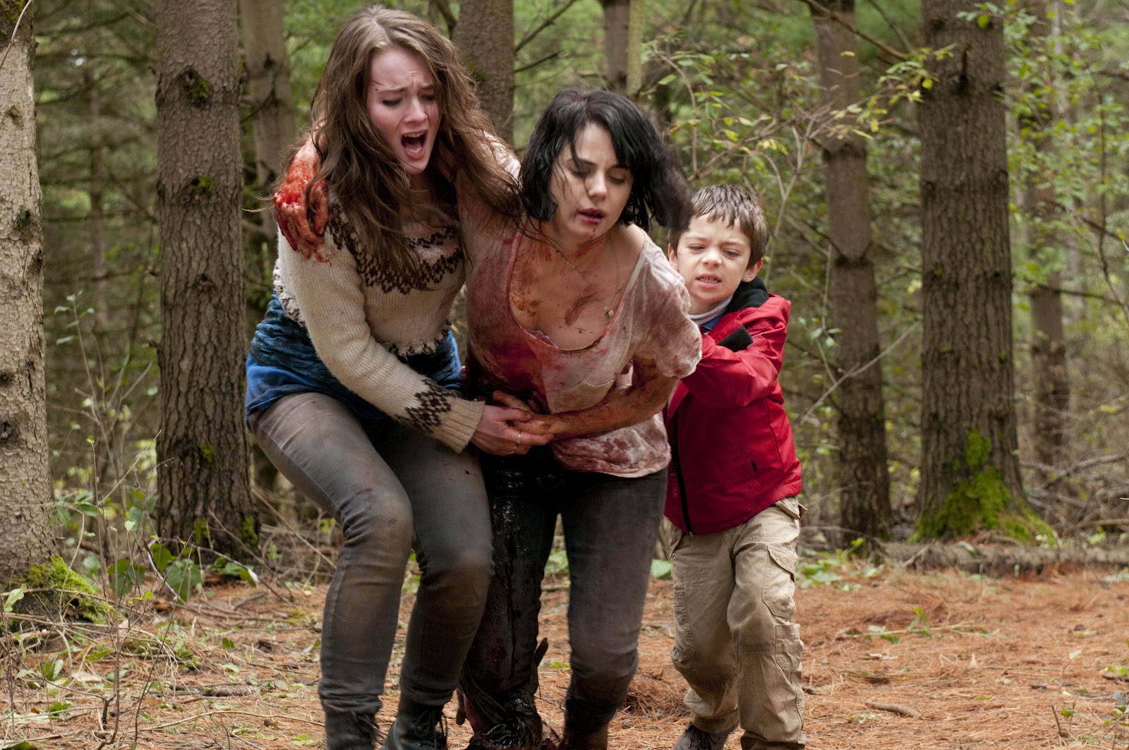 Richard's family running for their lives