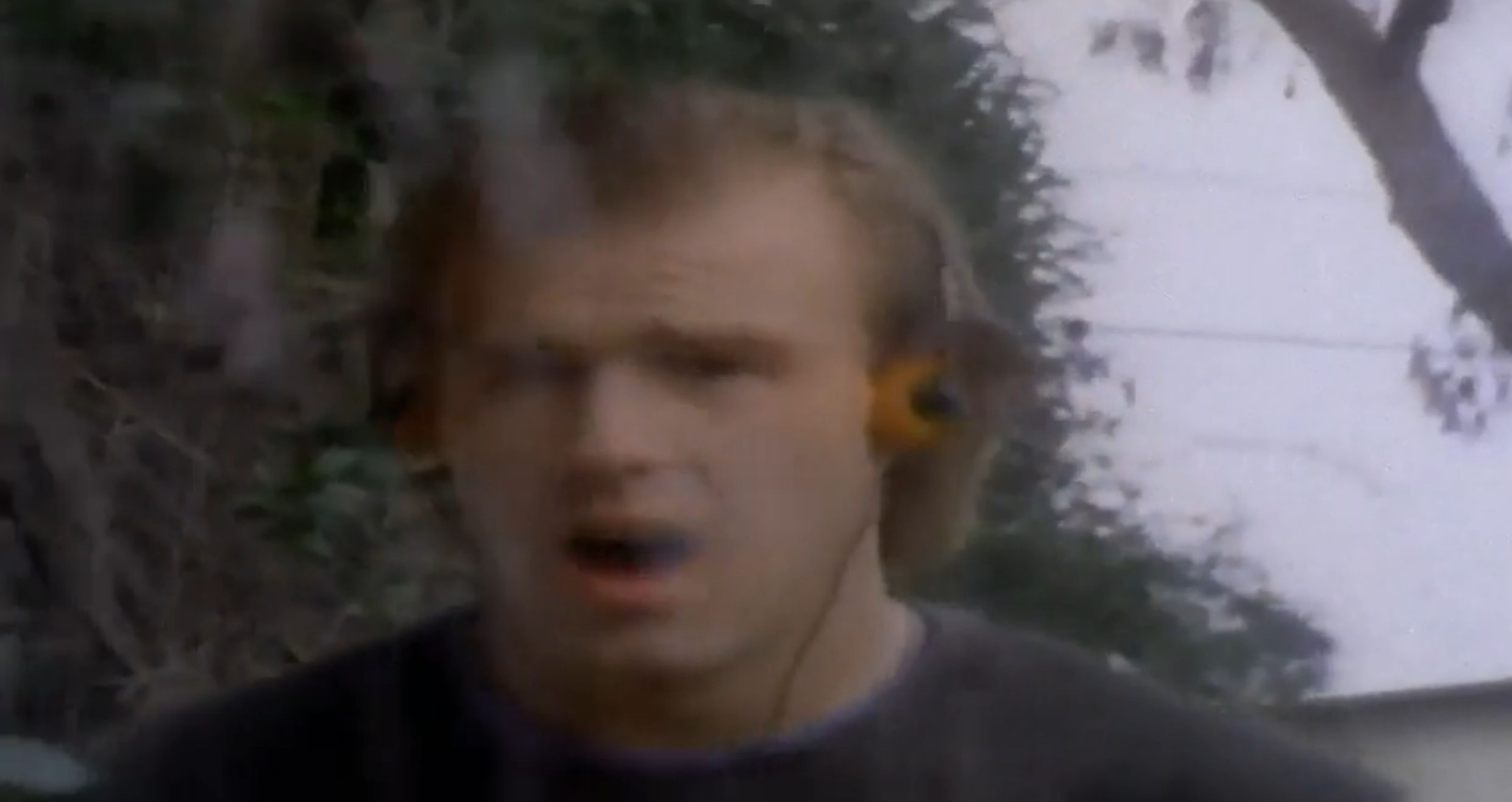 It worked! The Jogging man is frustrated.