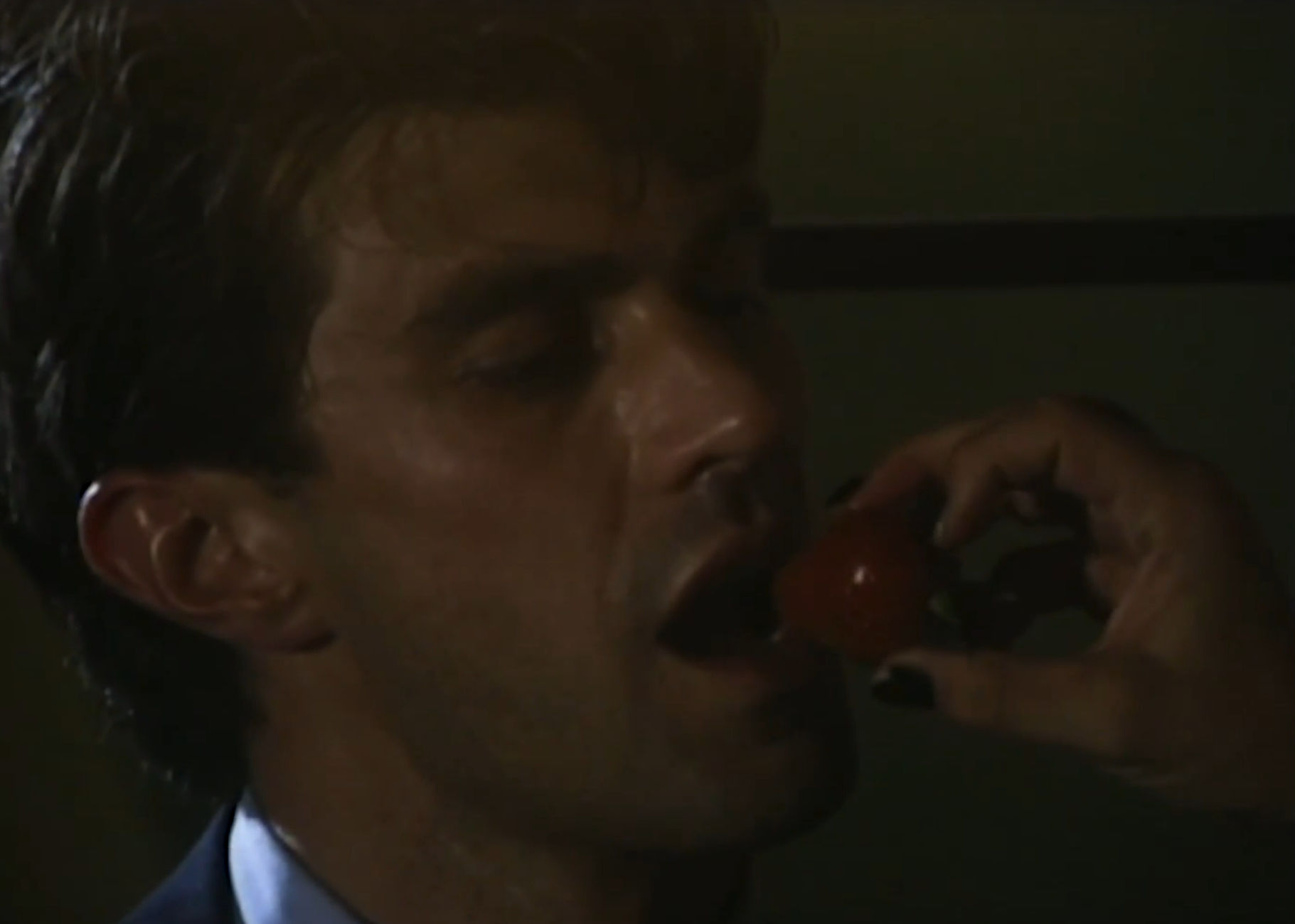 A client and the mystery strawberry