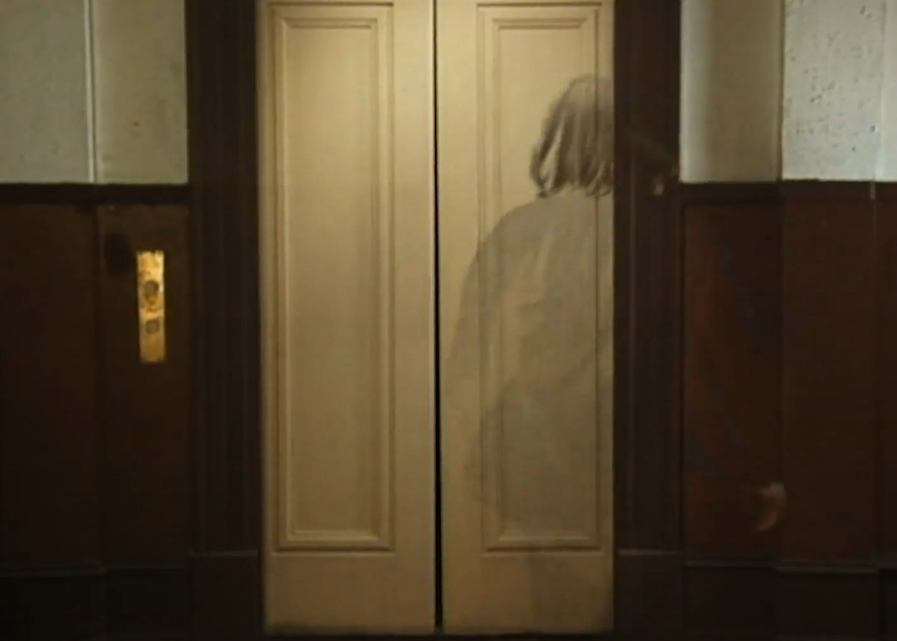 Ghost Will jumping into an elevator