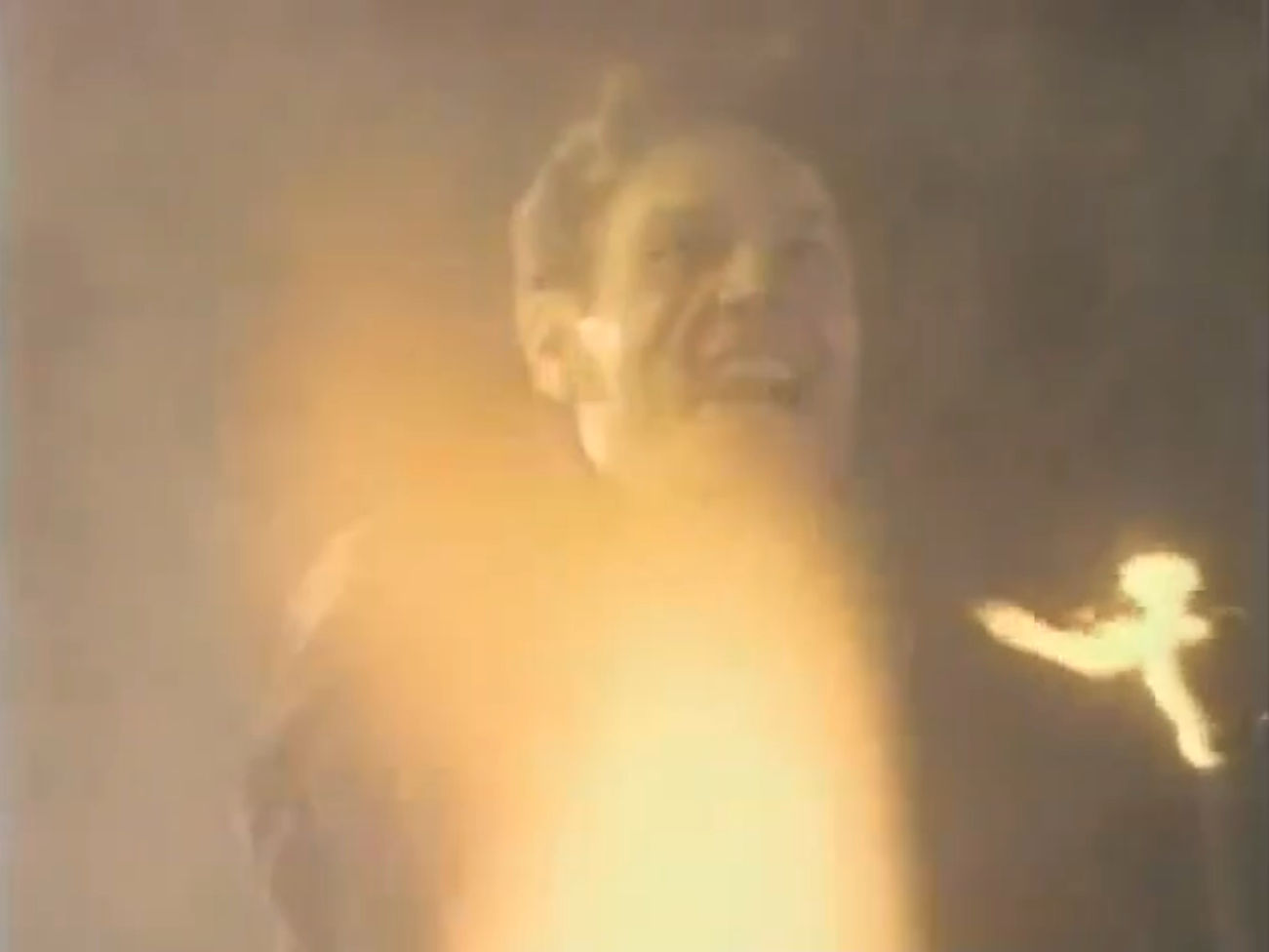 The 'good' priest is a little to into his burning job