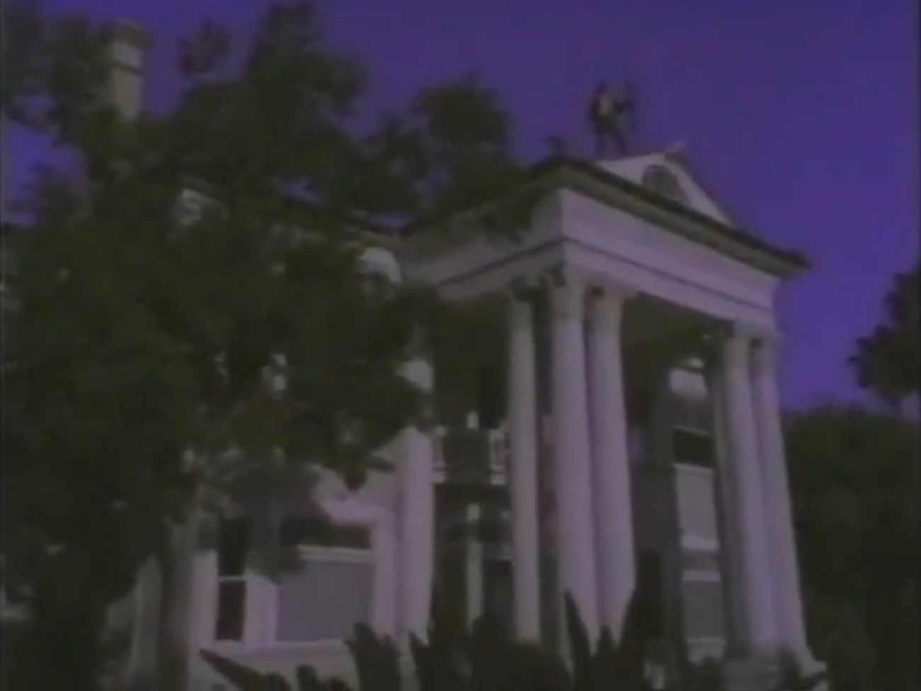 The warlock on the top of the house