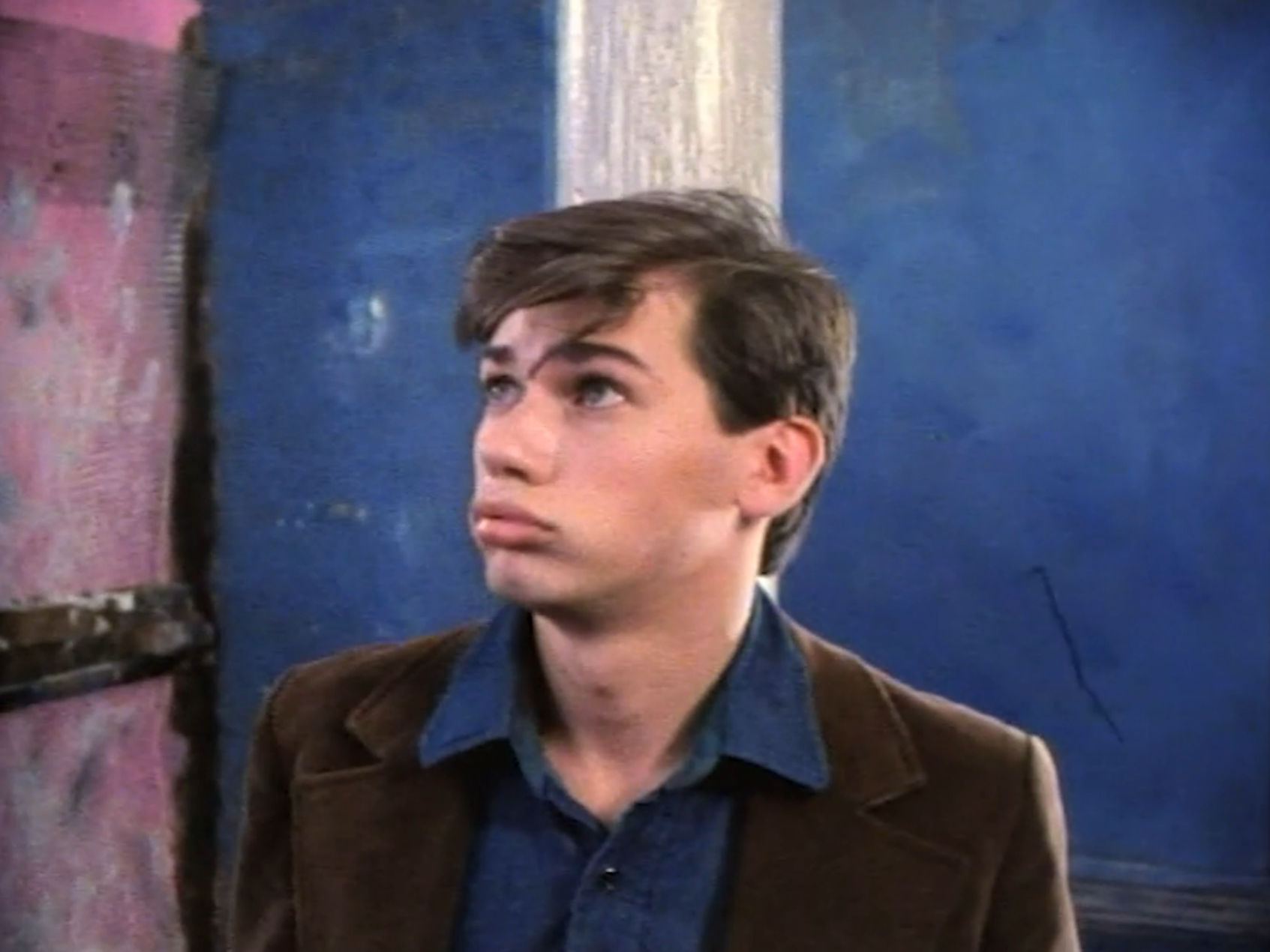 Paul sighs at seeing his new digs
