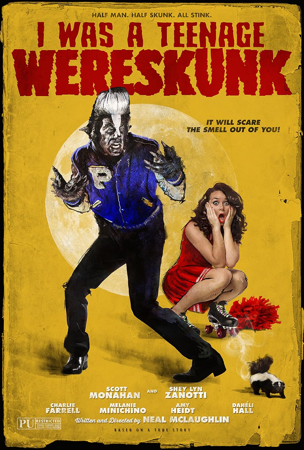I Was A Teenage Wereskunk Poster