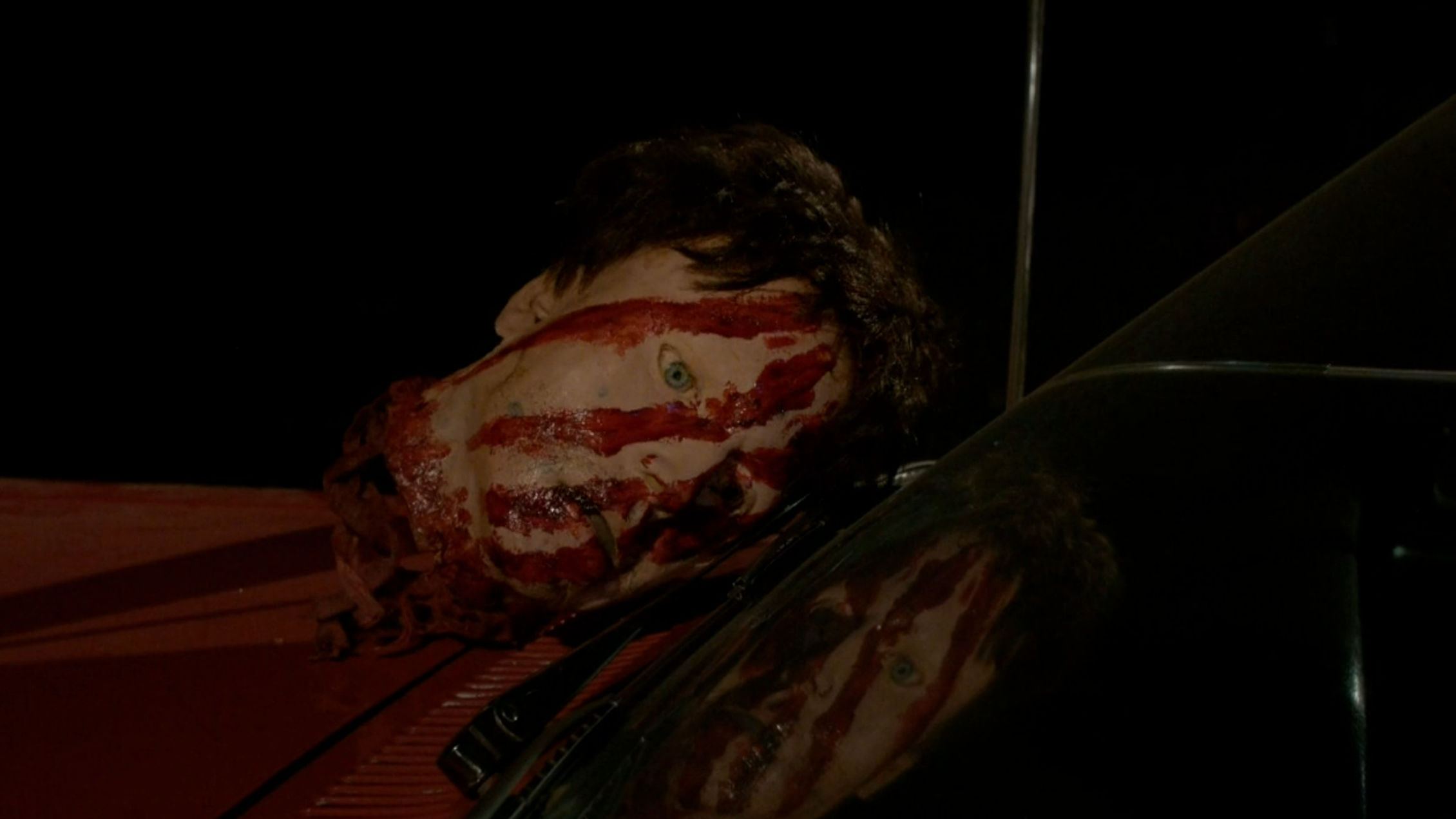 A severed head