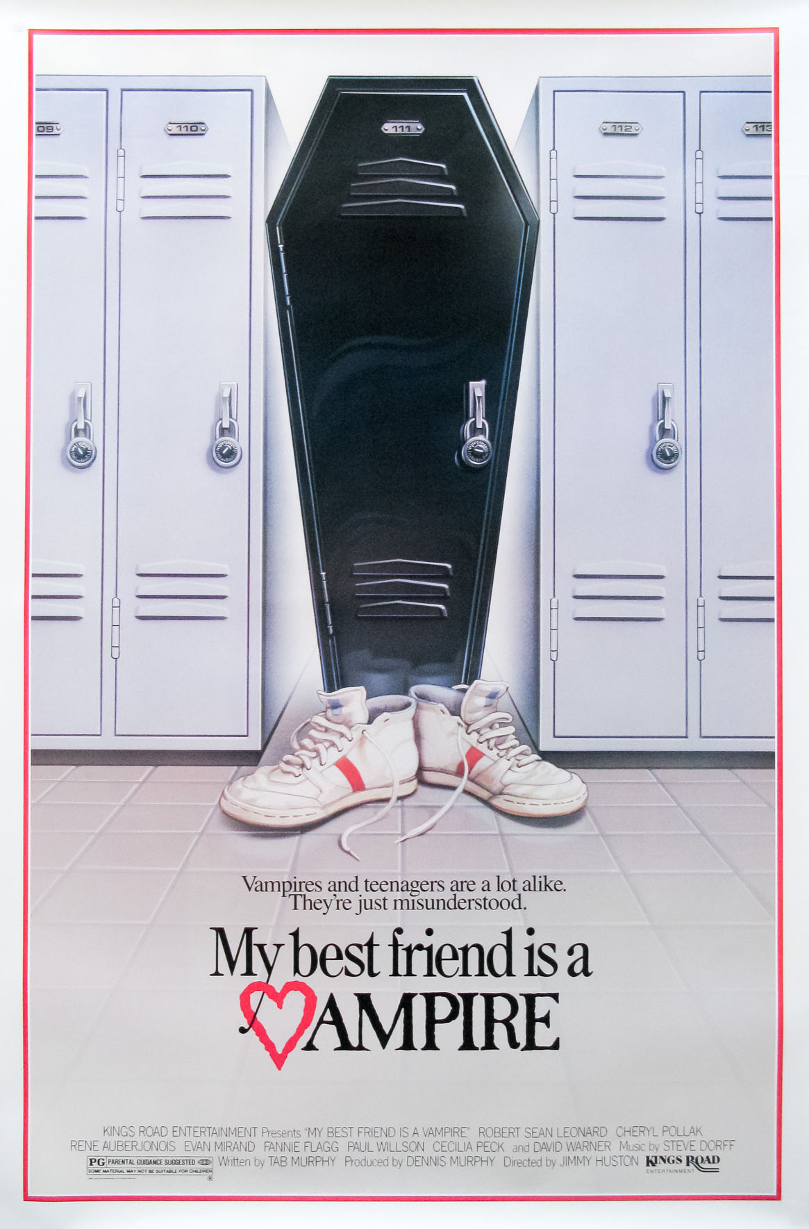 My Best Friend Is A Vampire Poster