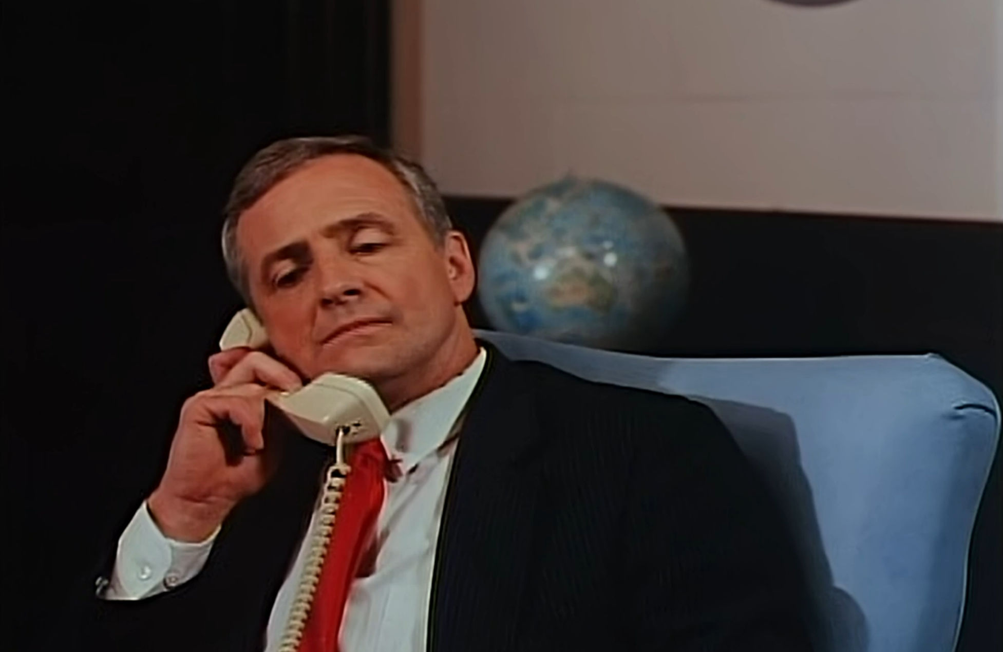 Evil Corporate Overlord on the telephone