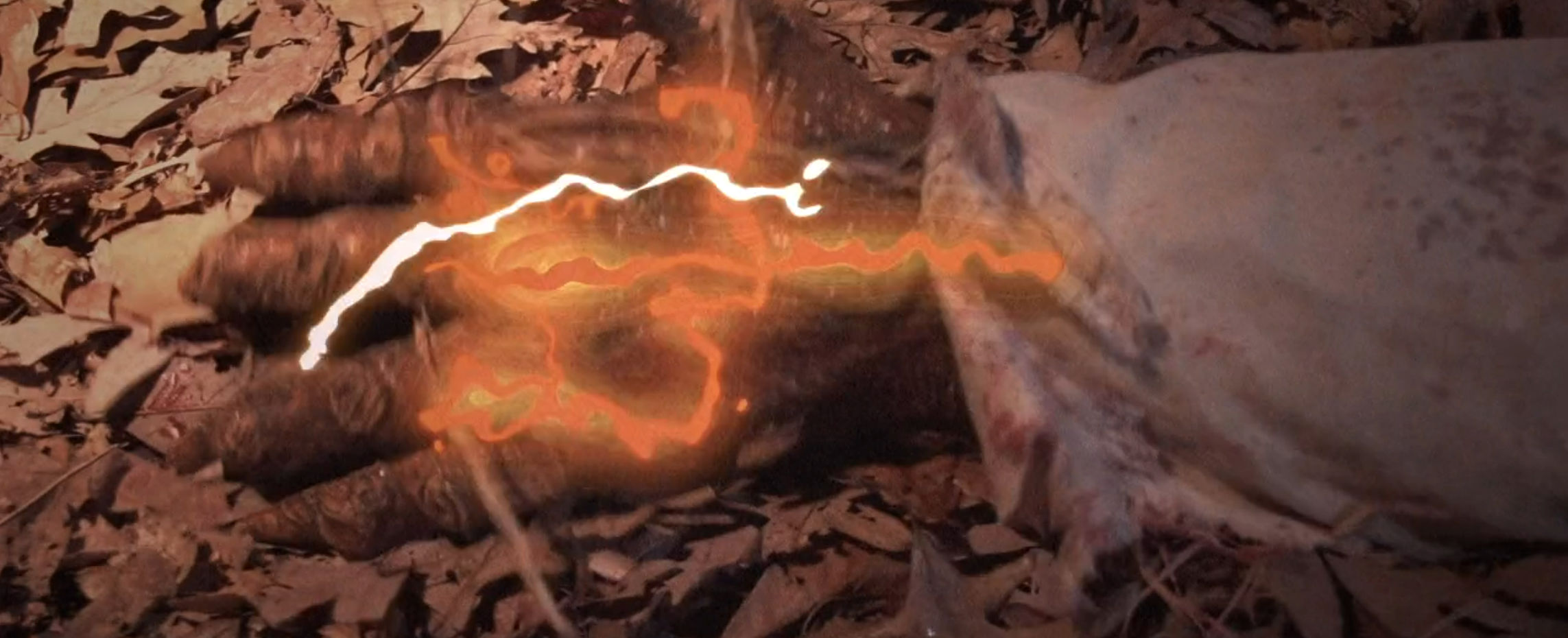 Jack's arm goes *zap zap*!