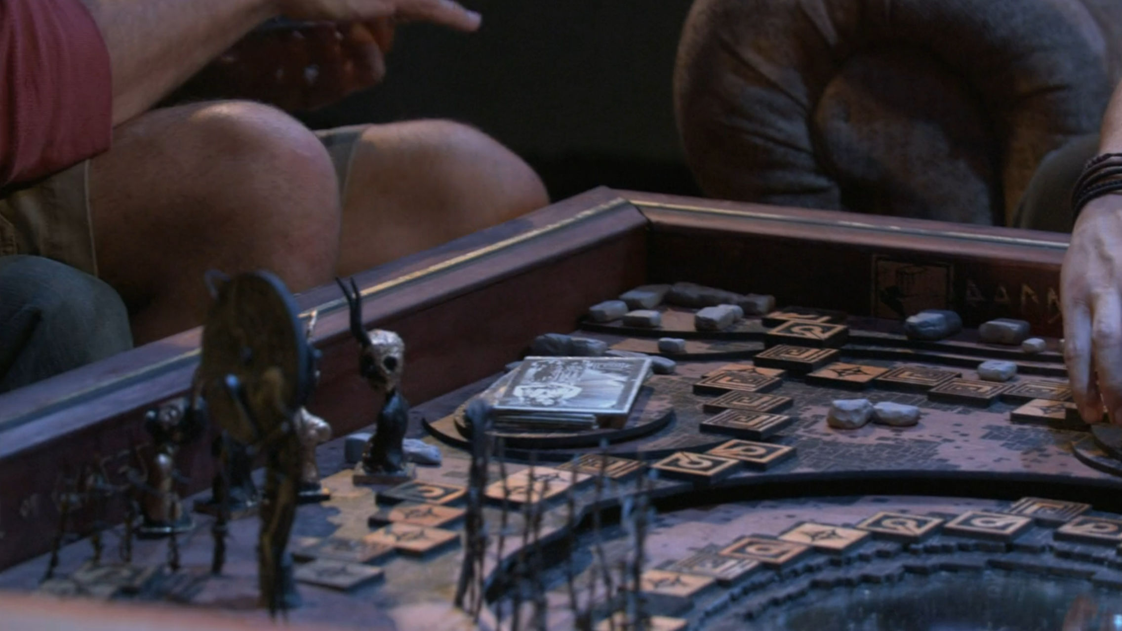 A detailed shot of the game
