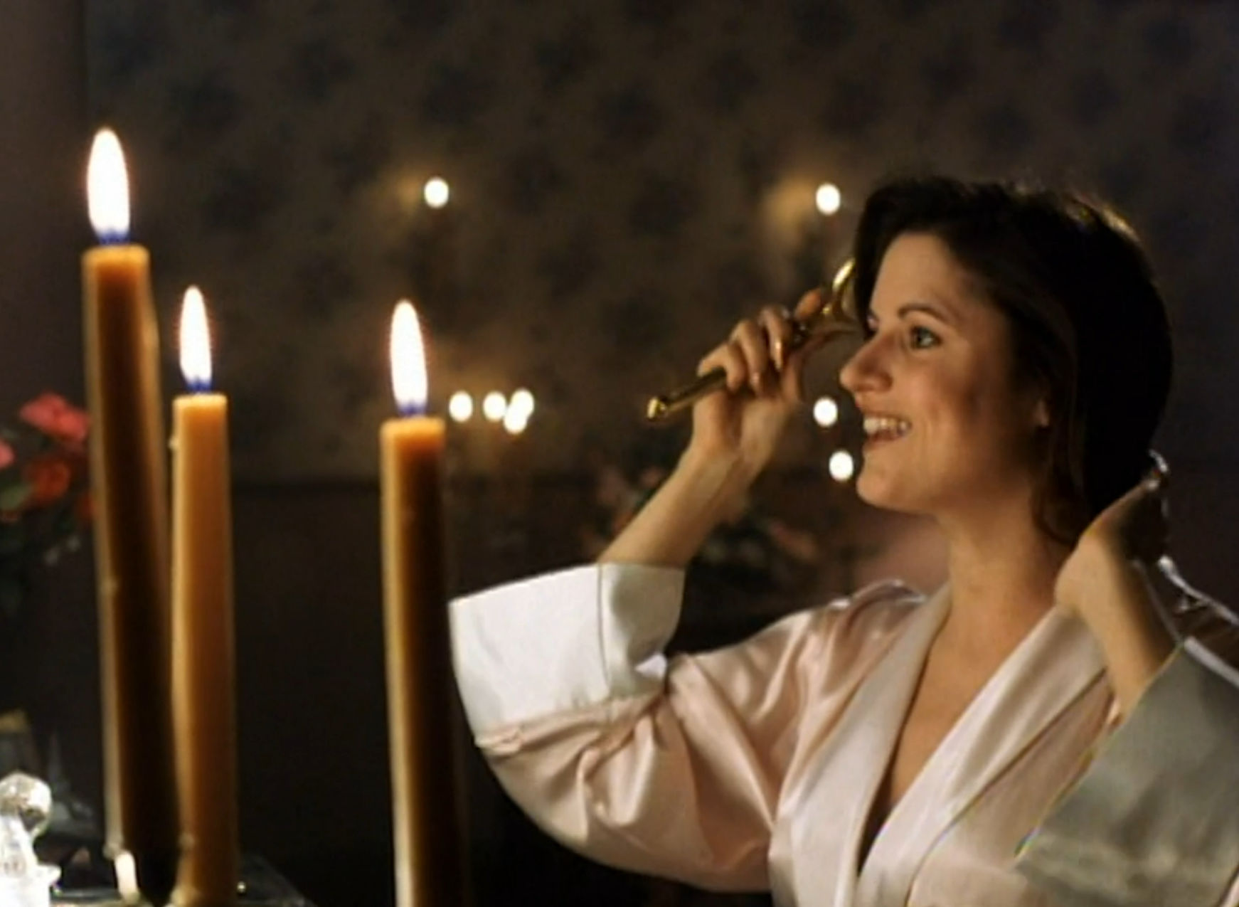 Kate's mom looking happy, minutes before tragedy